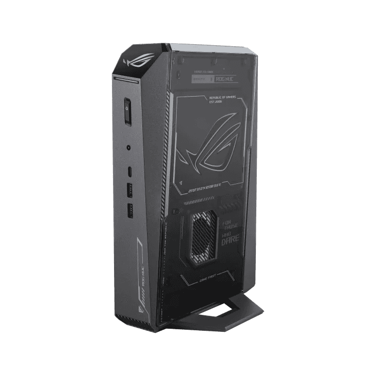 Asus ASUS ROG NUC (2025) Mini PC, Intel Core Ultra 9 275HX 24 Core-Processor, NVIDIA GeForce RTX 5070Ti GDDR7, 32GB DDR5 RAM (Upto 48GB), 1TB NVMe M.2 SSD, Win 11 Home | 90AS00I1-M000D0 - thumbnail 5