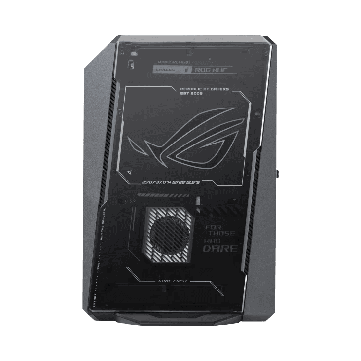 ASUS ROG NUC (2025) Mini PC, Intel Core Ultra 9 275HX 24 Core-Processor, NVIDIA GeForce RTX 5070Ti GDDR7, 32GB DDR5 RAM (Upto 48GB), 1TB NVMe M.2 SSD, Win 11 Home | 90AS00I1-M000D0 thumbnail 4