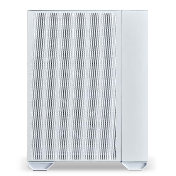 Lian Li O11 Air Mini ATX Mini Tower Computer Case, Tempered Glass, Radiator Support Up to 280mm, 5/7 Expansion Slots, Front 2x140mm PWM Fan, Aluminum Panel, White | G99-O11AMW.00 - thumbnail 3