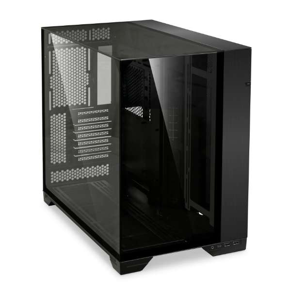 LIAN LI LIAN LI O11 Dynamic EVO RGB ATX Mid Tower Computer Case, 4.0mm tempered glass, Aluminum, Steel, Motherboard Supports Upto E-ATX, PSU Supports Upto ATX , 7x Expansion Slots, Black | O11DERGBX - thumbnail 9