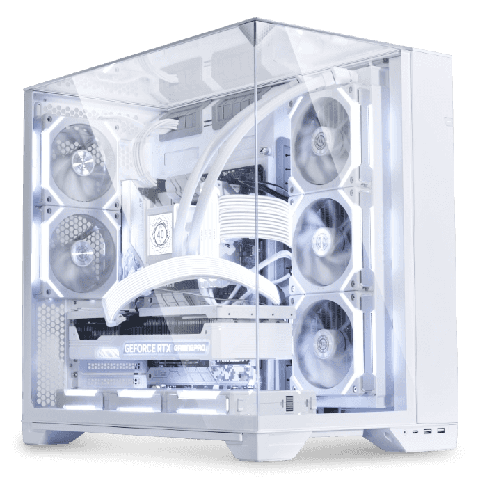 Nanotech Gaming PC Vision Nanotech Gaming PC White - Intel Core i9-14900K, RTX 4080 16GB, 64GB 5600MHz, Asus Z790 Dark Hero, 2TB Gen4 SSD, 850W Power Supply, Windows 11 - thumbnail 1