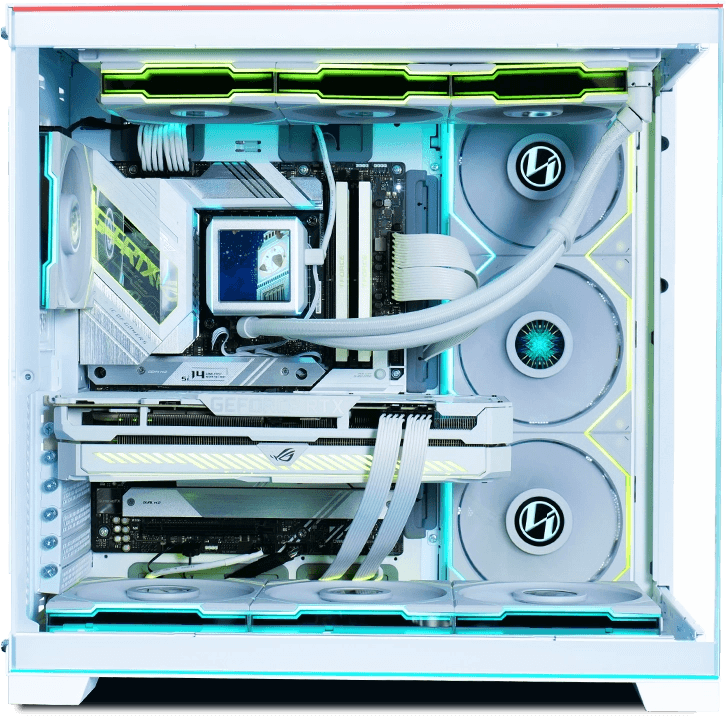 Asus Dynamic Evo core i7 - 4080 Super Gaming & Rendering PC, RTX 4080 Super 16GB, 64GB (2x32GB), 2TB NVMe, 1000W, Powered By ASUS - thumbnail 1