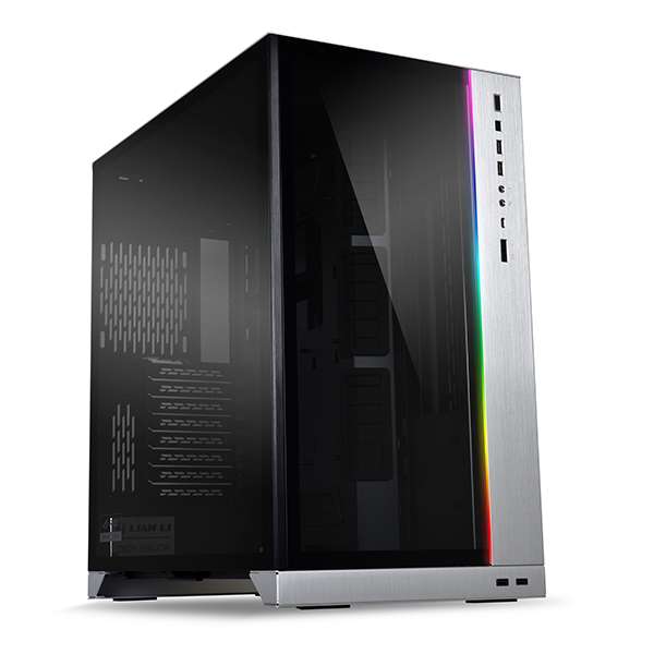 LIAN LI Lian Li O11 Dynamic XL ROG Certificated Tempered Glass E-ATX Full Tower Gaming Computer Case - Silver | PC-O11DXL-A - thumbnail 9