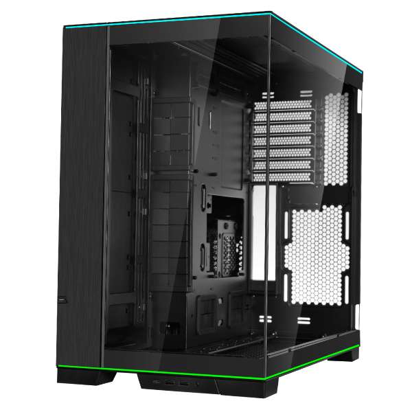 LIAN LI LIAN LI O11 Dynamic EVO RGB ATX Mid Tower Computer Case, 4.0mm tempered glass, Aluminum, Steel, Motherboard Supports Upto E-ATX, PSU Supports Upto ATX , 7x Expansion Slots, Black | O11DERGBX - thumbnail 3