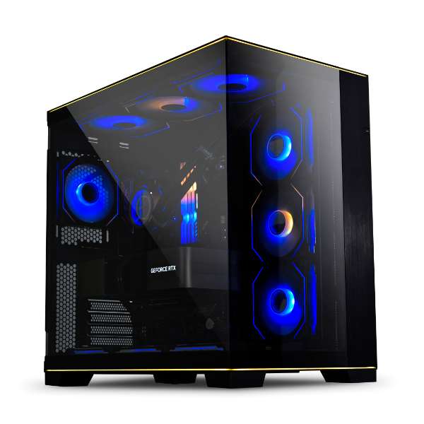 LIAN LI LIAN LI O11 Dynamic EVO RGB ATX Mid Tower Computer Case, 4.0mm tempered glass, Aluminum, Steel, Motherboard Supports Upto E-ATX, PSU Supports Upto ATX , 7x Expansion Slots, Black | O11DERGBX - thumbnail 6