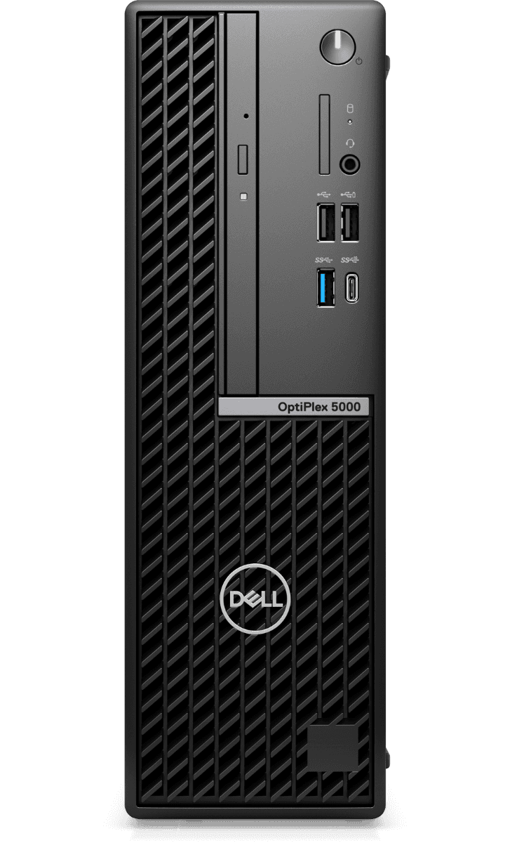 Dell OptiPlex 5000 Desktop Computer, Intel Core i5 12th Gen i5-12500 Hexa-core (6 Core) 3 GHz, 4 GB RAM DDR4 SDRAM, 256 GB M.2 PCI Express NVMe 3.0 x4 SSD - Small Form Factor - Black thumbnail 2