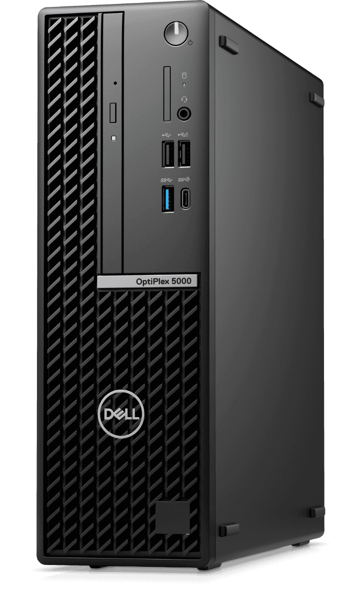 Dell OptiPlex 5000 Desktop Computer, Intel Core i5 12th Gen i5-12500 Hexa-core (6 Core) 3 GHz, 4 GB RAM DDR4 SDRAM, 256 GB M.2 PCI Express NVMe 3.0 x4 SSD - Small Form Factor - Black thumbnail 3