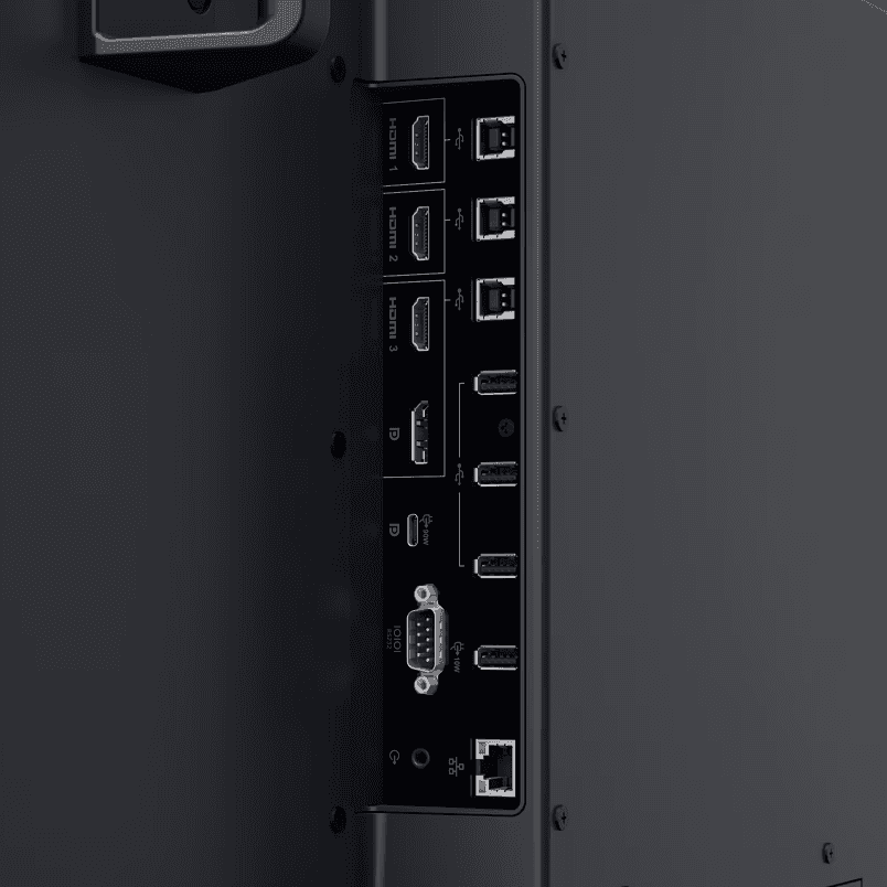 Dell 65 4K Interactive Touch Monitor, 3840 x 2160 UHD, IPS Panel, Touch Screen (multi touch), Palm-rejection, USB-C connectivity, Built-in Dual 20W speakers | P6524QT thumbnail 4