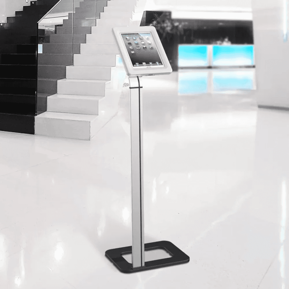 SKILLTECH SH PAD02 Universal Anti-theft tablet Floor Stand With Lock, Supports iPad, iPad Air, Samsung Galaxy Tab and most 9.7???-10.1??? Tablets | SH PAD02 thumbnail 5