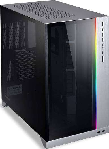 LIAN LI Lian Li O11 Dynamic XL ROG Certificated Tempered Glass E-ATX Full Tower Gaming Computer Case - Silver | PC-O11DXL-A - thumbnail 2