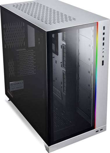LIAN LI Lian Li O11 Dynamic XL ROG Certificated Tempered Glass E-ATX Full Tower Gaming Computer Case - Silver | PC-O11DXL-A - thumbnail 5