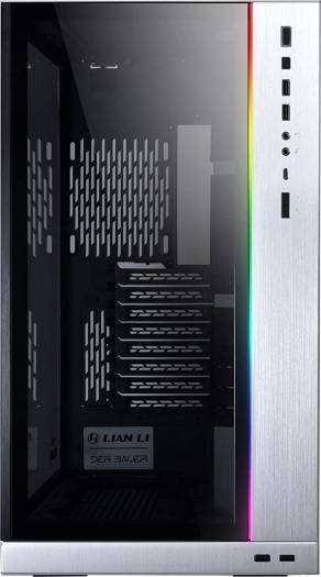 LIAN LI Lian Li O11 Dynamic XL ROG Certificated Tempered Glass E-ATX Full Tower Gaming Computer Case - Silver | PC-O11DXL-A - thumbnail 3