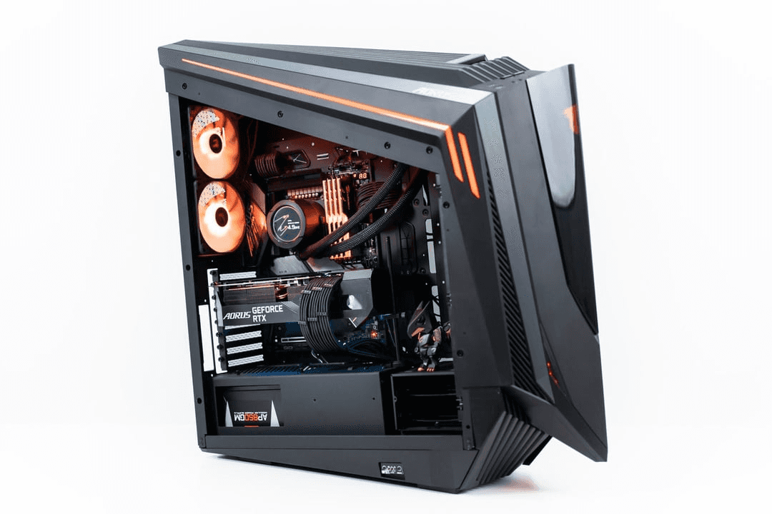 Gigabyte AORUS Cyberpunk AMD Gaming & Content Creation PC, AMD Ryzen 7 9800X3D, AORUS 5080 Master OC 16GB, 64GB (2x32GB) 6000MHz, 990 Pro 2TB, 1300W - thumbnail 1