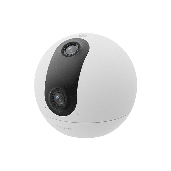 EZVIZ EZVIZ C60p 2K Dual-Lens Smart Home Wi-Fi Camera, 360?? Panoramic View, Two-Way Calling, Smart Tracking, Two Patrol Modes, Supports MicroSD Card (Up to 512 GB) | CS-C60p-R100-8H33WF - thumbnail 1