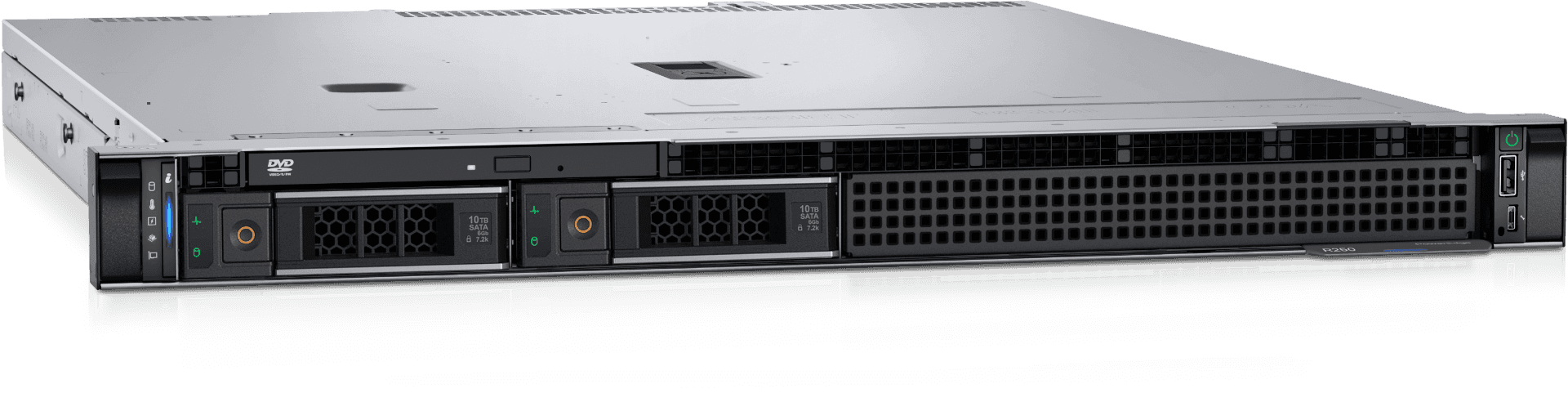 Dell Dell PowerEdge R250 Rack Server, Intel Xeon E-2314 2.8GHz, 16GB UDIMM, 2TB HDD SATA 6Gbps, iDRAC9 Basic 15G,Single Cabled Power Supply 450W Platinum, TPM2.0 | PER250CM1-AF - thumbnail 5