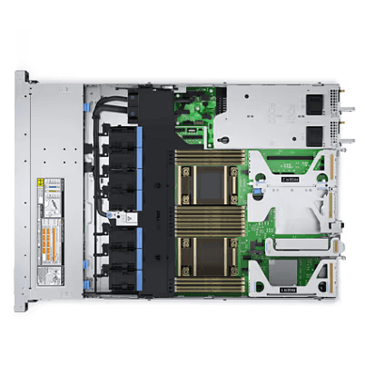 Dell PowerEdge R650xs Rack Server, 1U Rack Chassis Up to 8x 2.5" HDDs, Intel Xeon Silver 4310, 64GB  RDIMM, 3200 T/s, Dual Rank, 4x Dell 1.2TB 10K RPM,  PERC H755 SAS Controller, iDRAC9 Enterprise 15G, Sliding Ready Rack Rails with Cable Management Arm thumbnail 4