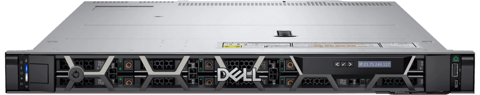 Dell PowerEdge R650xs Rack Server, 1U Rack Chassis Up to 8x 2.5" HDDs, Intel Xeon Silver 4310, 64GB  RDIMM, 3200 T/s, Dual Rank, 4x Dell 1.2TB 10K RPM,  PERC H755 SAS Controller, iDRAC9 Enterprise 15G, Sliding Ready Rack Rails with Cable Management Arm thumbnail 2