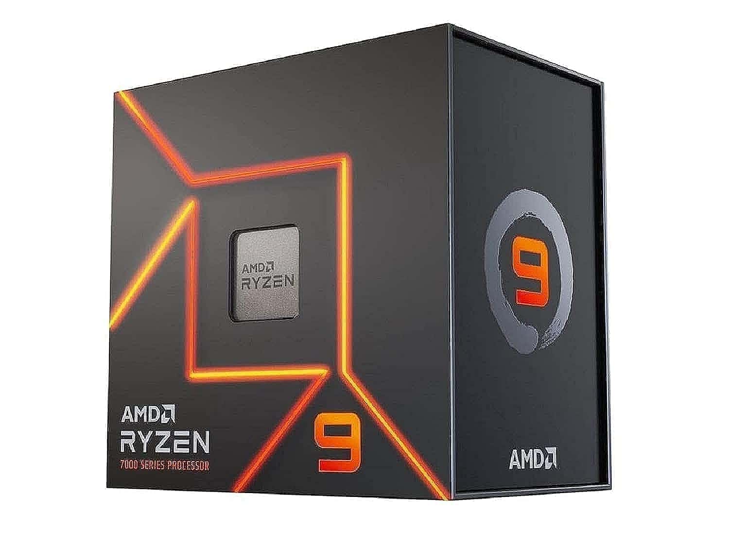AMD Ryzen 9 7950X 4.5 GHz AM5 170W Desktop Processor, 16 Cores & 32 Threads, 5.7 GHz Max Boost Clock, 64MB L3 Cache, AMD Radeon Graphics, 2CH -DDR5-6400 / 128GB Max, Zen 4 Arc | 100-100000514WOF thumbnail 1