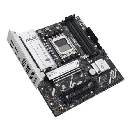 ASUS Prime B840M-A WiFi-CSM AMD AM5 B840 mATX Motherboard, Advanced AI Ready, DDR5, PCIe 4.0 Ready, 3xM.2 Slots, Wi-Fi 6E, 2.5Gb LAN, DisplayPort, HDMI, USB 5Gbps Type-C, BIOS Flashback, Aura Sync | 90MB1J20-M0EAY0 thumbnail 4