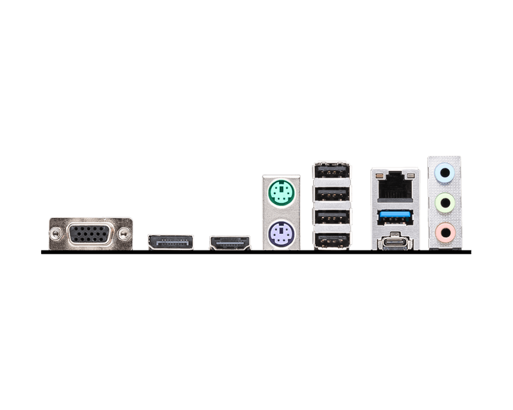 MSI MSI PRO B760M-P DDR4 Intel LGA 1700 mATX Motherboard, INTEL B760 Chipset, 4x DDR4, 1x HDMI???, 1x DisplayPort, 1x VGA, 2x M.2, 4x SATA 6G, Realtek?? ALC897 Codec, Realtek?? RTL8111H Gigabit LAN, 4x EZ Debug LED | 911-7E02-006 - thumbnail 5