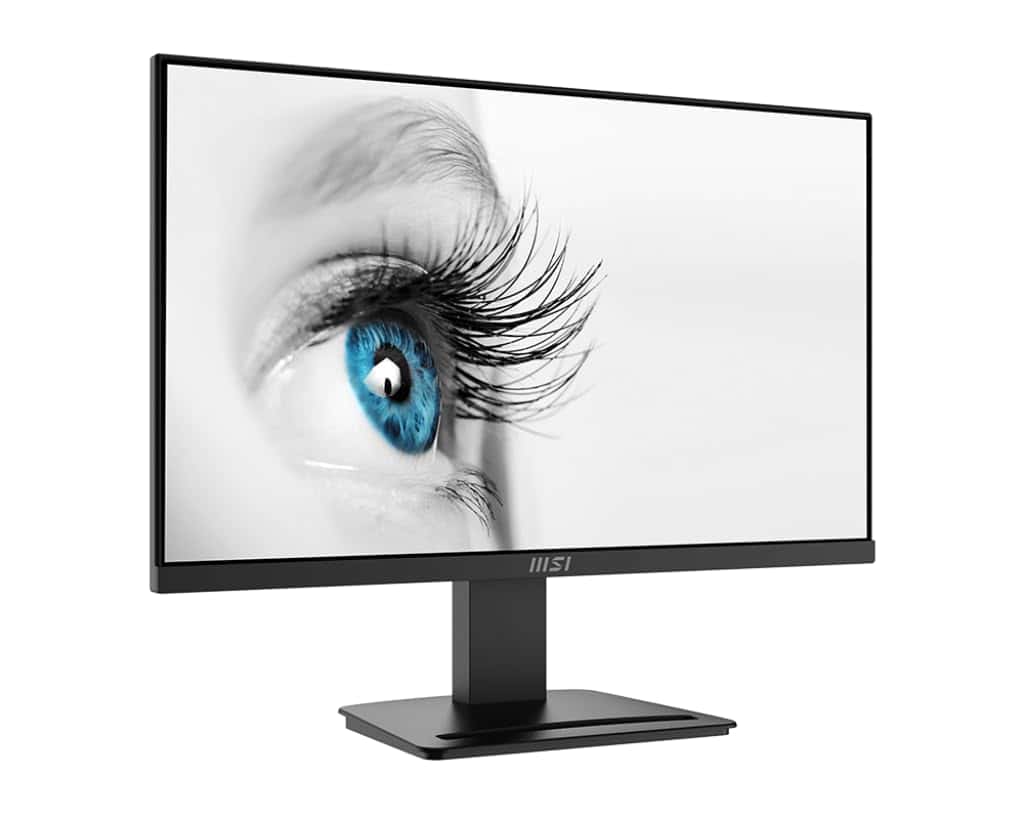 MSI MSI Pro MP241X 24??? Monitor, Full HD 1080p, 75Hz Refresh Rate, Anti-Glare Display, Less Blue Light, VESA Mountable, HDMI and VGA, Black - thumbnail 4