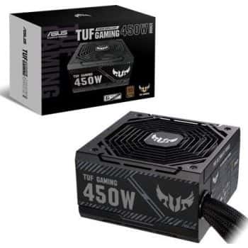 Asus Asus TUF Gaming 450B 450W Power Supply, 80Plus Bronze, PSU, PCI-E 6+2-pin x2, Fan Size 135mm | 90YE00D3-B0NA00 - thumbnail 1