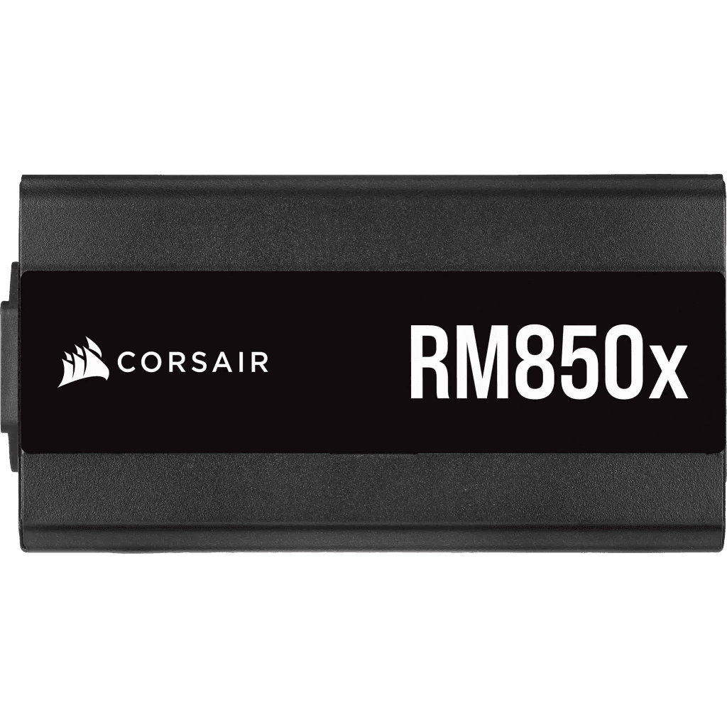 Corsair RMx Series RM850x 850 Watt 80 PLUS Gold Fully Modular ATX PSU (UK), Black | CP-9020200-UK thumbnail 1
