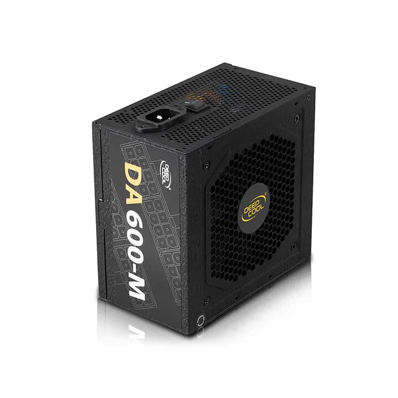 DEEPCOOL DEEPCOOL DA 600-M  80 PLUS BRONZE FULL MODULAR  600W POWER SUPPLY  PN-DP-BZ-DA600-MFM  6933412798583 - thumbnail 1