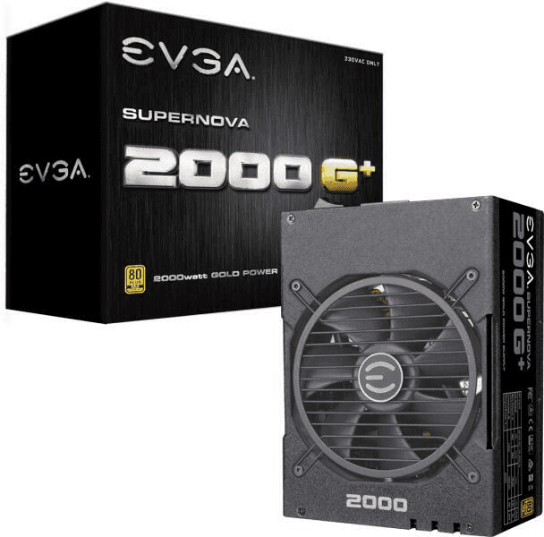 Other EVGA SuperNova G1+ 2000 Watts 80+ Gold Full Modular Power Supply | 220-GP-2000-X3 - thumbnail 1