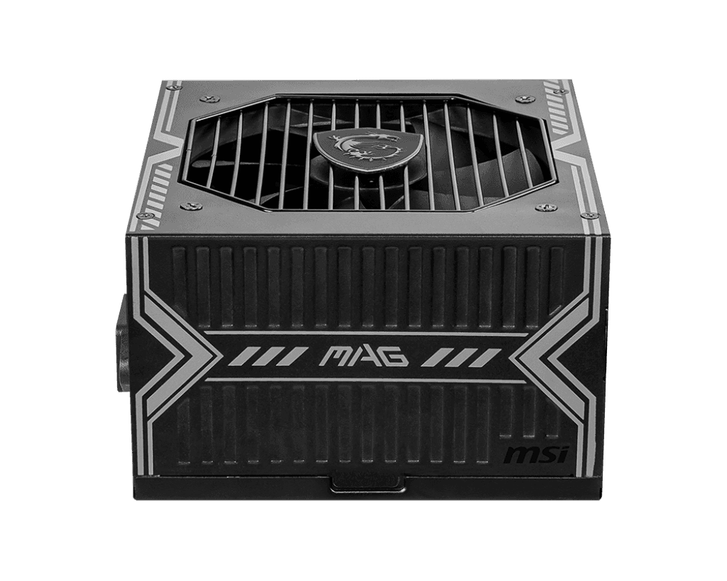 MSI MAG A750BN PCIE5 750W ATX Power Supply (PSU), PCIe 5.0 Ready, 120mm Fan, Active PFC, Sleeve Bearing, 80 PLUS Bronze, Black | 306-7ZP2C18-CE0 thumbnail 4