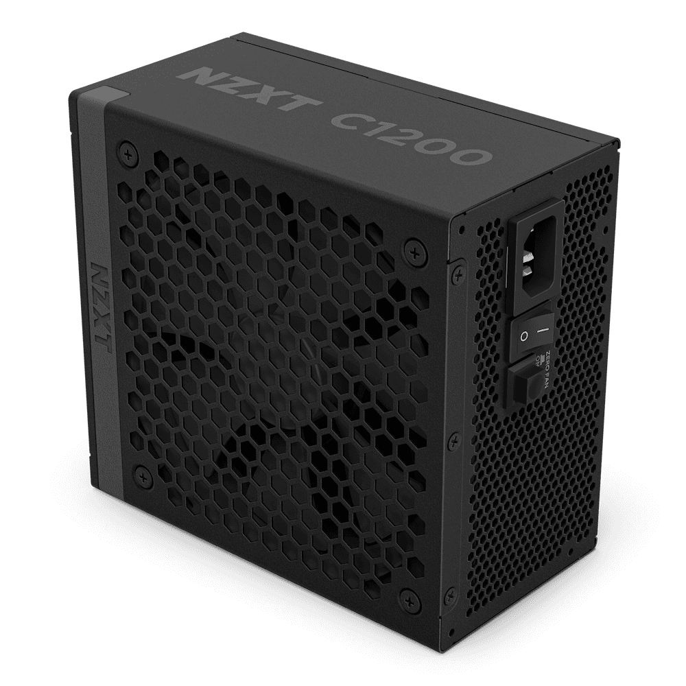 NZXT NZXT C1200 Gold ATX 3.1 1200 Watt 80 PLUS Gold Fully Modular Power Supply (PSU), 135mm FDB Fan, 12V-2x6, Black | PA-2G2BB-UK - thumbnail 6