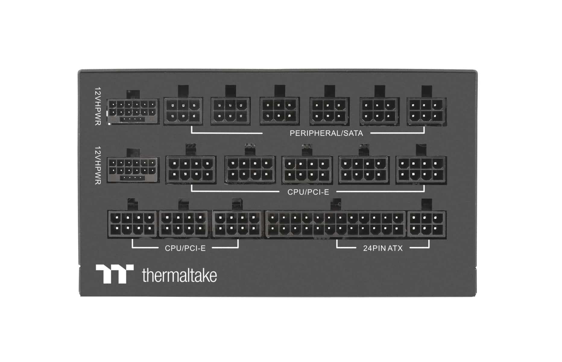 Thermaltake Thermaltake Toughpower GF3 Gold Full Modular Power Supply, TT Premium Edition, 1650W Capacity, 80 PLUS Gold, 140mm Ultra Quiet Smart Zero Fan, PCIe Gen 5.0 & ATX 3 .0, Black | PS-TPD-1650FNFAGK-4 - thumbnail 5