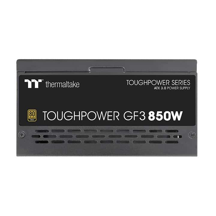 Thermaltake Thermaltake Toughpower GF3 Gold Full Modular Power Supply, TT Premium Edition, 850W Max Capacity, 80 PLUS Gold, 135mm Ultra Quiet Smart Zero Fan, PCIe Gen 5.0 & ATX 3 .0, Black | PS-TPD-0850FNFAGK-4 - thumbnail 3