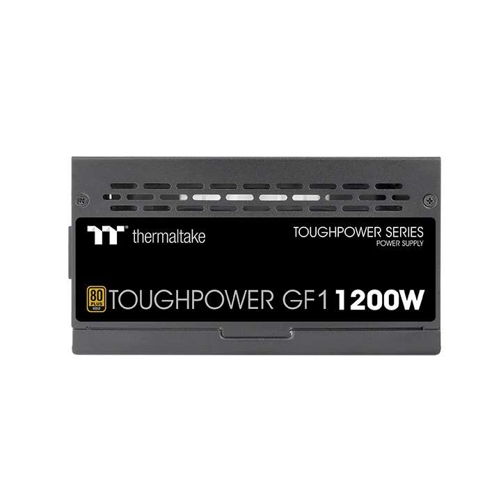 Thermaltake Thermaltake Toughpower GF1 1200W Watt Power Supply, Full Modular, 80 Plus Gold, PSU, Single Rail, 100 A, 140mm Fan, ATX, Black | PS-TPD-1200FNFAGK-1 - thumbnail 3
