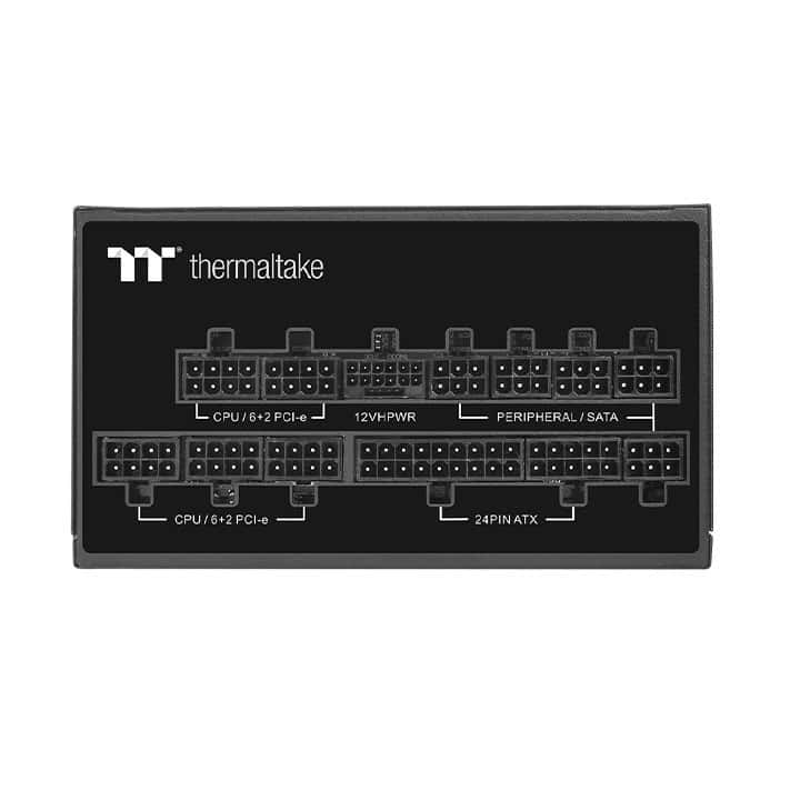 Thermaltake Thermaltake Toughpower PF3 Platinum Full Modular Power Supply, 1200W Output Capacity, Compact Design, PCIe Gen 5.0 Ready, Active PFC, Black | PS-TPD-1200FNFAPK-3 - thumbnail 1