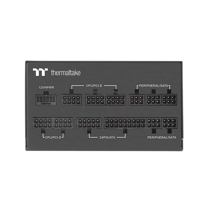 Thermaltake Thermaltake Toughpower GF3 Gold Full Modular Power Supply, TT Premium Edition, 1350W Max Capacity, 80 PLUS Gold, 140mm Ultra Quiet Smart Zero Fan, PCIe Gen 5.0 & ATX 3 .0, Black | PS-TPD-1350FNFAGK-4 - thumbnail 2