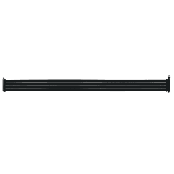 Lian Li Premium PCI-E 16X 4.0 Black Extender Riser Cable, Support Transfer Rates of 16GT/s Bit Rate, Double The Bandwidth of PCIe 3.0, 900mm Cable Length, Black | PW-PCIV-4-90X - thumbnail 4