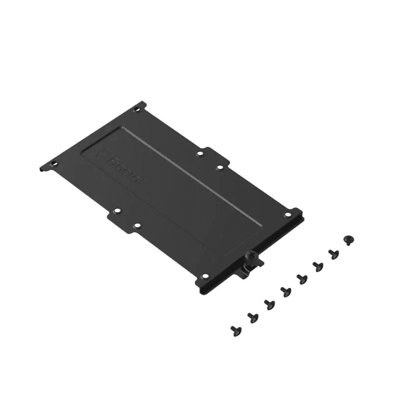 Fractal  SSD Bracket Kit – Type D, 8x M3 screws for 2.5” SSD/HDD, 1x captive thumbscrew | FD-A-BRKT-004 thumbnail 2