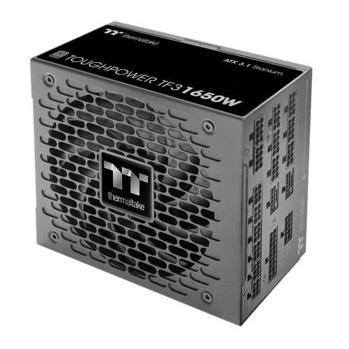 Thermaltake Thermaltake Toughpower TF3 1650W Fully Modular Power Supply (PSU), 80 PLUS Titanium, ATX 3.1 & PCIe 5.1 Ready, Dual 12V-2x6 (600W) Connectors | PS-TPD-1650FNFATK-1 - thumbnail 2