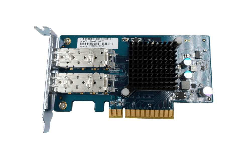 QNAP QNAP LAN-10G2SF-MLX Dual-port 10 GbE network expansion card, NVIDIA Mellanox ConnectX-3 Pro EN, PCIe Gen3 x8, SFP+ Connector| LAN-10G2SF-MLX - thumbnail 1