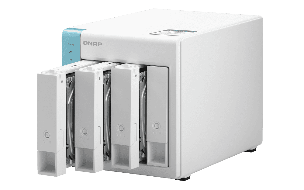 QNAP QNAP  TS-431P3-2GB Quad-core 1.7GHz NAS with 2.5GbE and Feature-rich Applications for Home & Office, 4x 3.5-inch SATA 6Gb/s, 3Gb/s, 2GB SODIMM DDR3, 32-bit ARM | TS-431P3 - thumbnail 4