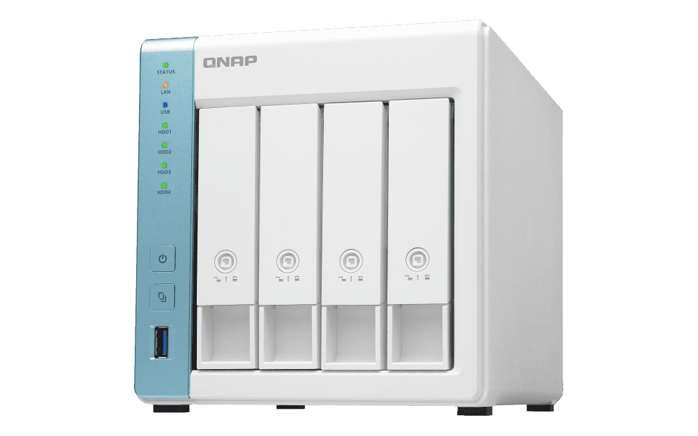 QNAP QNAP  TS-431P3-2GB Quad-core 1.7GHz NAS with 2.5GbE and Feature-rich Applications for Home & Office, 4x 3.5-inch SATA 6Gb/s, 3Gb/s, 2GB SODIMM DDR3, 32-bit ARM | TS-431P3 - thumbnail 5