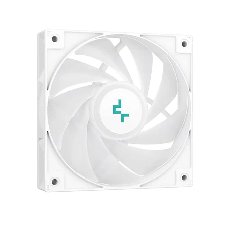 DEEPCOOL DeepCool AG400 WH ARGB Single Tower 120mm CPU Cooler, 2000 RPM Fan Speed, 75.89 CFM Airflow, ARGB LED, 3.36W Power, 31.6 DB(A) Fan Noise, LGA1700/1200/AM5/AM4 White | R-AG400-WHANMC-G-2 - thumbnail 5