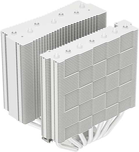 DeepCool Assassin 4S CPU Cooler, 140mm True FDB Fan, 7x 6mm Heatpipes, 1800 RPM Fan Speed, 61.25 CFM Airflow, 6-Pole Fan Motor, 4-pin PWM Connector, 164mm Height, White | R-ASN4S-WHGPMN-G - thumbnail 7