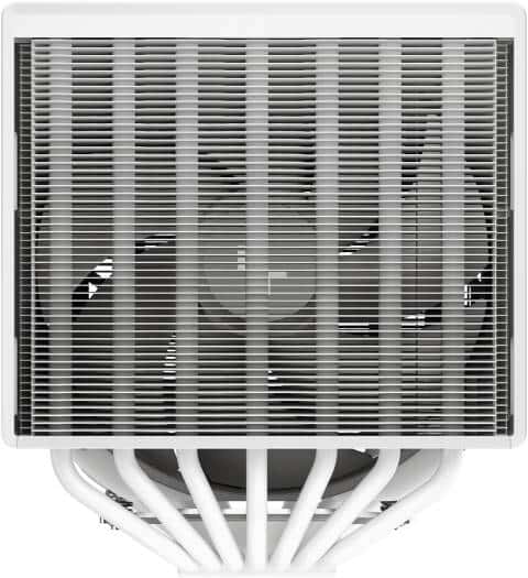 DeepCool Assassin 4S CPU Cooler, 140mm True FDB Fan, 7x 6mm Heatpipes, 1800 RPM Fan Speed, 61.25 CFM Airflow, 6-Pole Fan Motor, 4-pin PWM Connector, 164mm Height, White | R-ASN4S-WHGPMN-G - thumbnail 2