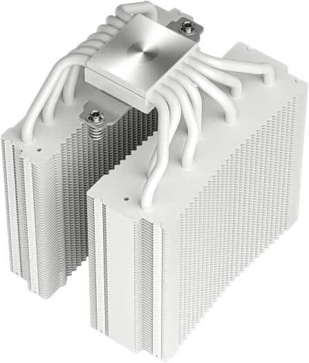 DeepCool Assassin 4S CPU Cooler, 140mm True FDB Fan, 7x 6mm Heatpipes, 1800 RPM Fan Speed, 61.25 CFM Airflow, 6-Pole Fan Motor, 4-pin PWM Connector, 164mm Height, White | R-ASN4S-WHGPMN-G - thumbnail 6