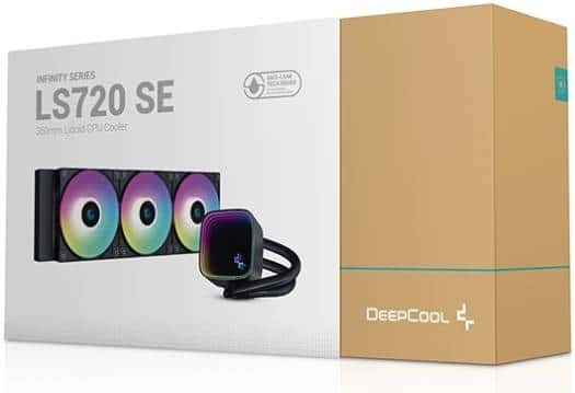 DEEPCOOL DeepCool LS720 SE AIO Liquid CPU Cooler, 360mm Radiator, 120mm ARGB Fans, 500~2250 RPM Fan Speed, 85.85 CFM Airflow, 3100 RPM Pump Speed, ARGB LED Lights, Hydro Bearing, Black | R-LS720-BKAMMM-G-1 - thumbnail 4