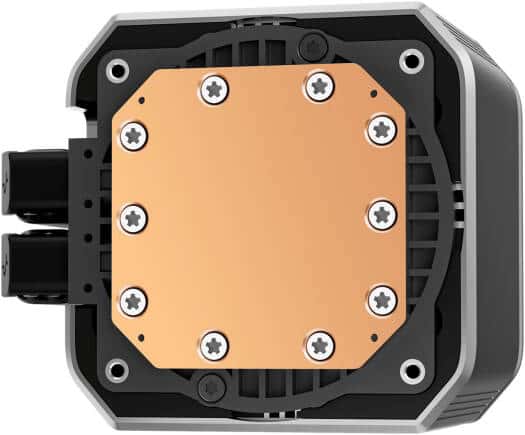 DEEPCOOL DeepCool Mystique 240 Liquid CPU Cooler, 2.8" TFT LCD Screen, 240mm Radiator, 120mm Fan Size, 2150 RPM Fan Speed, 72.45 CFM Fan Airflow, 3400 RPM Pump Speed, FDB Fan, Black | R-LX550-BKDSNC-G-1 - thumbnail 2