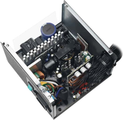 DEEPCOOL DeepCool PN750D Non-Modular Power Supply, 750W Power, 80 Plus Gold Certified, 120mm Fan Size, Active PFC + Full Bridge SRC LLC + DC to DC, Hydro Bearing, Black | R-PN750D-FC0B-UK - thumbnail 6