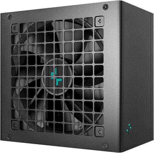 DEEPCOOL DeepCool PN750D Non-Modular Power Supply, 750W Power, 80 Plus Gold Certified, 120mm Fan Size, Active PFC + Full Bridge SRC LLC + DC to DC, Hydro Bearing, Black | R-PN750D-FC0B-UK - thumbnail 1